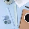 4 Reusable Notepads Wristband for To-Do Lists Reusable Silicone Waterproof Reminder Bracelet Notepad with Ruler for E