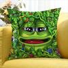 Sad P-Pepe The Frog World Various Sizes Square Pillow Case For Car Home Bedchamber Decor