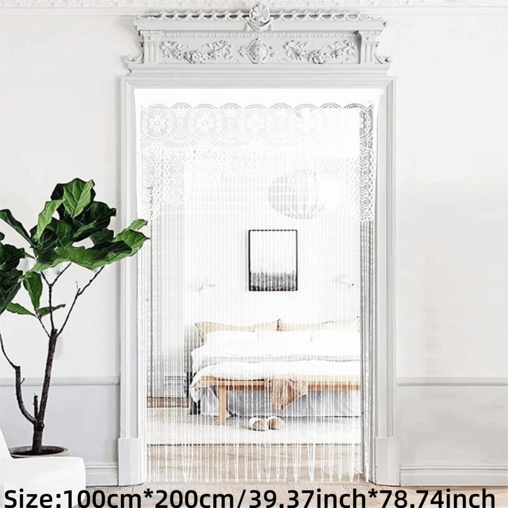 String Door String Curtain Jacquard Wall Closet Curtain Boho Door Drapes  Curtain Decorations