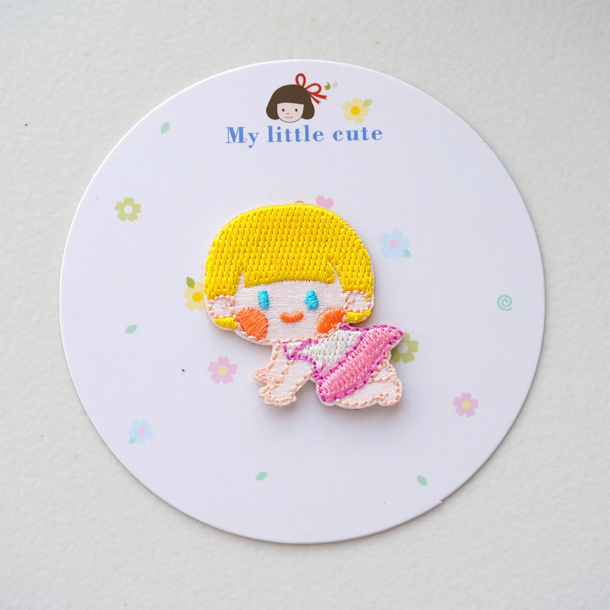 

Three Love Embroidery Cloth Sticker Clothes Bag Scarf Cute Self-Adhesive Sticker Clothes Pants Hole Patch Repair Subsidy 3 #31mm_33mm * other/other