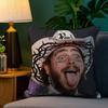 P-Post M-Malone Pillow Case Sofa Living Room Bedroom Double-Sided Printing Square Cushion Nap Time Pillow Case