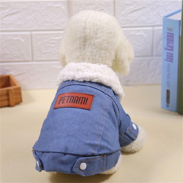 Windproof Dog Jumpsuit with Thick Fleece Liners Dog Winter Warm Padded Jackets