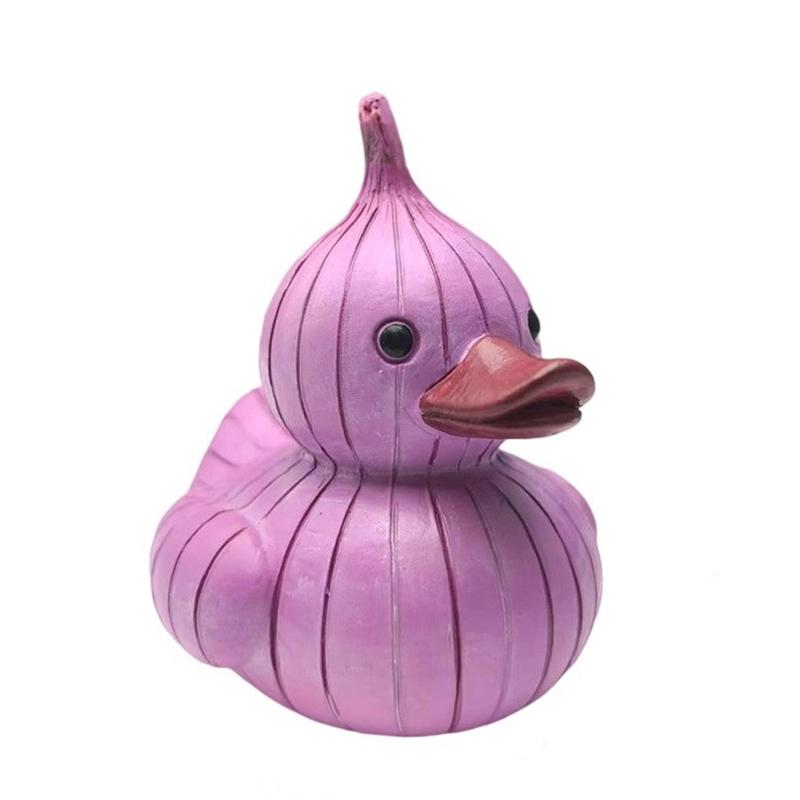 

Фигурки уток на овощную тематику, статуэтка утки на овощную тематику, декор, подарки, фигурка утки из смолы, идеально подходит для декора дома и офиса