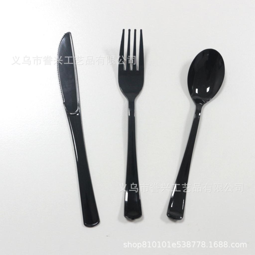 Disposable Knives, Forks And Spoons, Tableware, Spot Plastic Party Party Party Knives, Forks And Spoons, Color Foreign Trade Supply