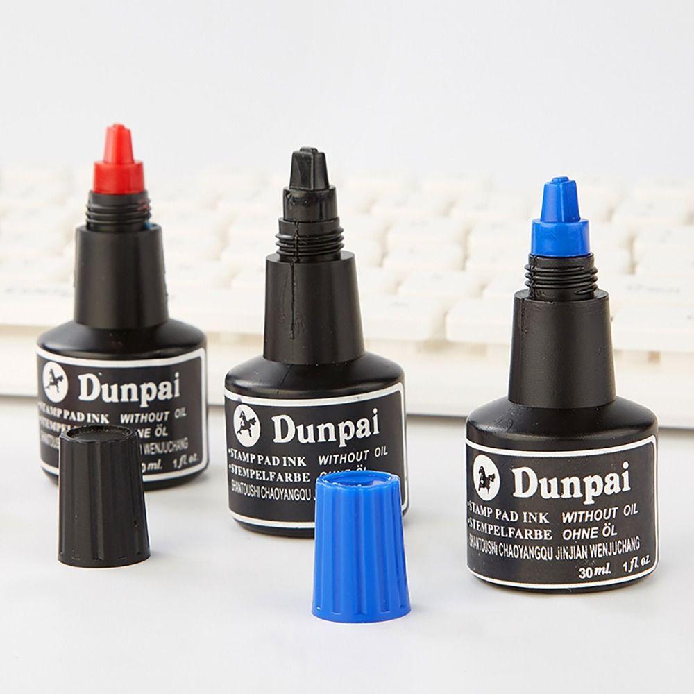 

30ML Stamp Pad Ink Quick-drying Seal Pad Ink High Quality Marker Pen Ink синій