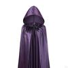 Halloween Cape Cosplay Cloak Devil Costume Party Tunic Hooded with Hood for