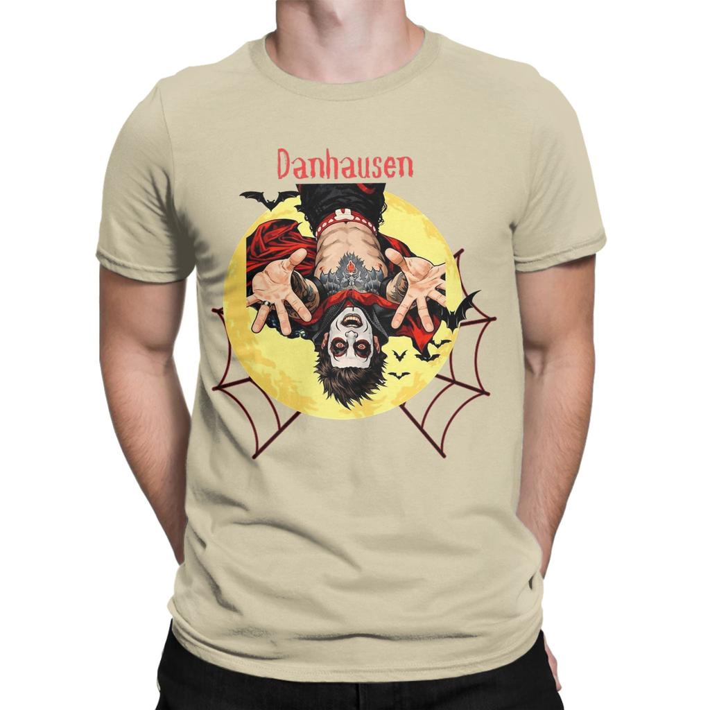 Humor Danhausen Funny Wrestling TShirts Men Crewneck 100 Cotton T Shirts Short Sleeve Tees Graphic Clothes