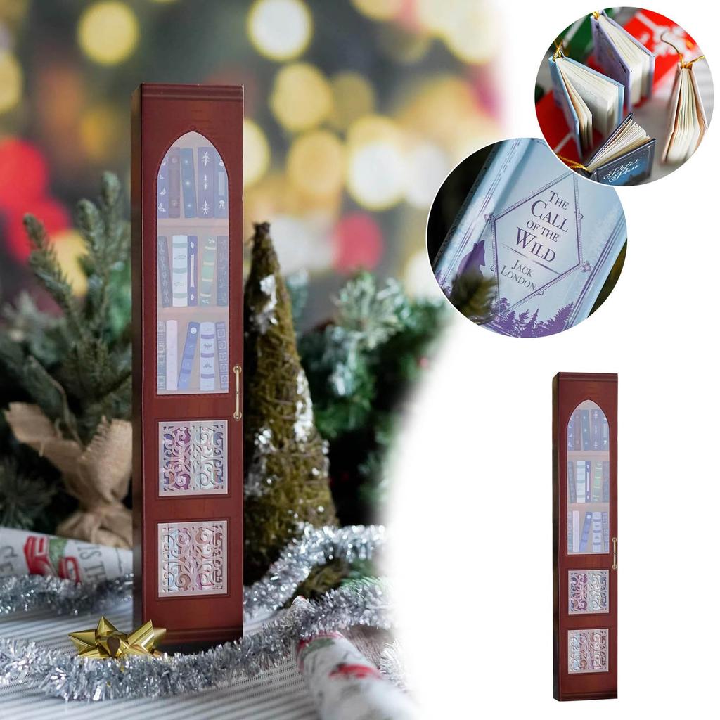 Book Decoration Advent Calendar, Party Supplies, Advent Countdown Calendar