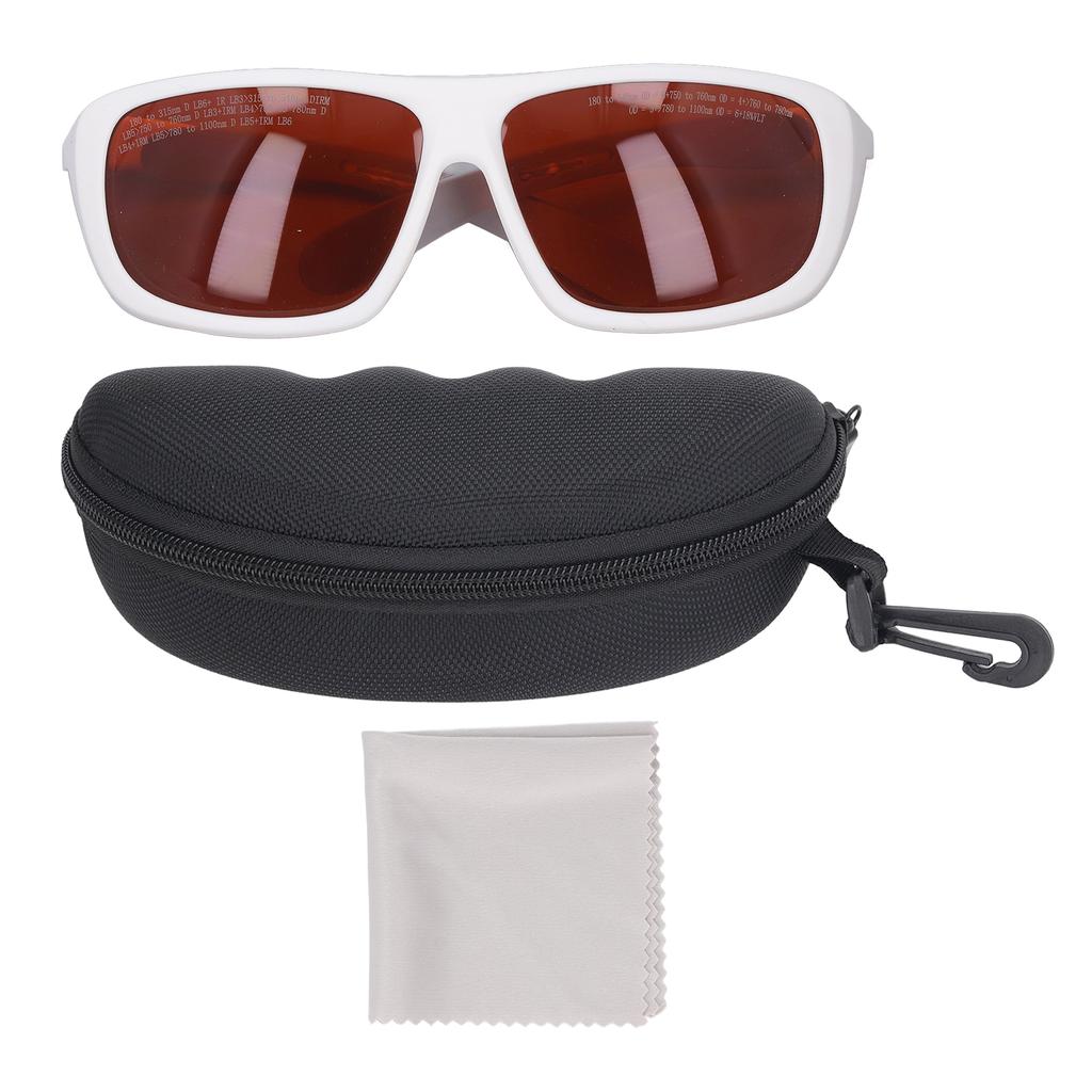 Laser Glasses Plastic Eye Glasses for Fiber Optic Projects 180 to 540nm 750 to 1100nm Wavelength
