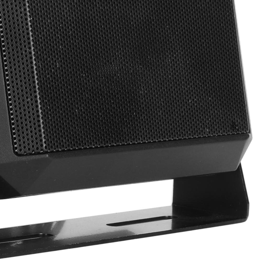 Car Radio External Speaker, Rectangular External Communication Speaker for Ham Radio or CB and Mobile Transceivers, 5 Watts, for Car, Truck, or