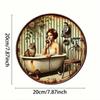 Metal Wall Art Sign Home Decor 20x20 Cm