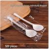 Biodegradable Disposable Soup Spoons