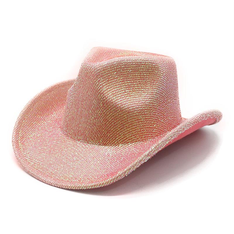 Western Cowboy Hat Male And Female Minority Style Stage Jazz Hat Big-Brimmed Top Hat
