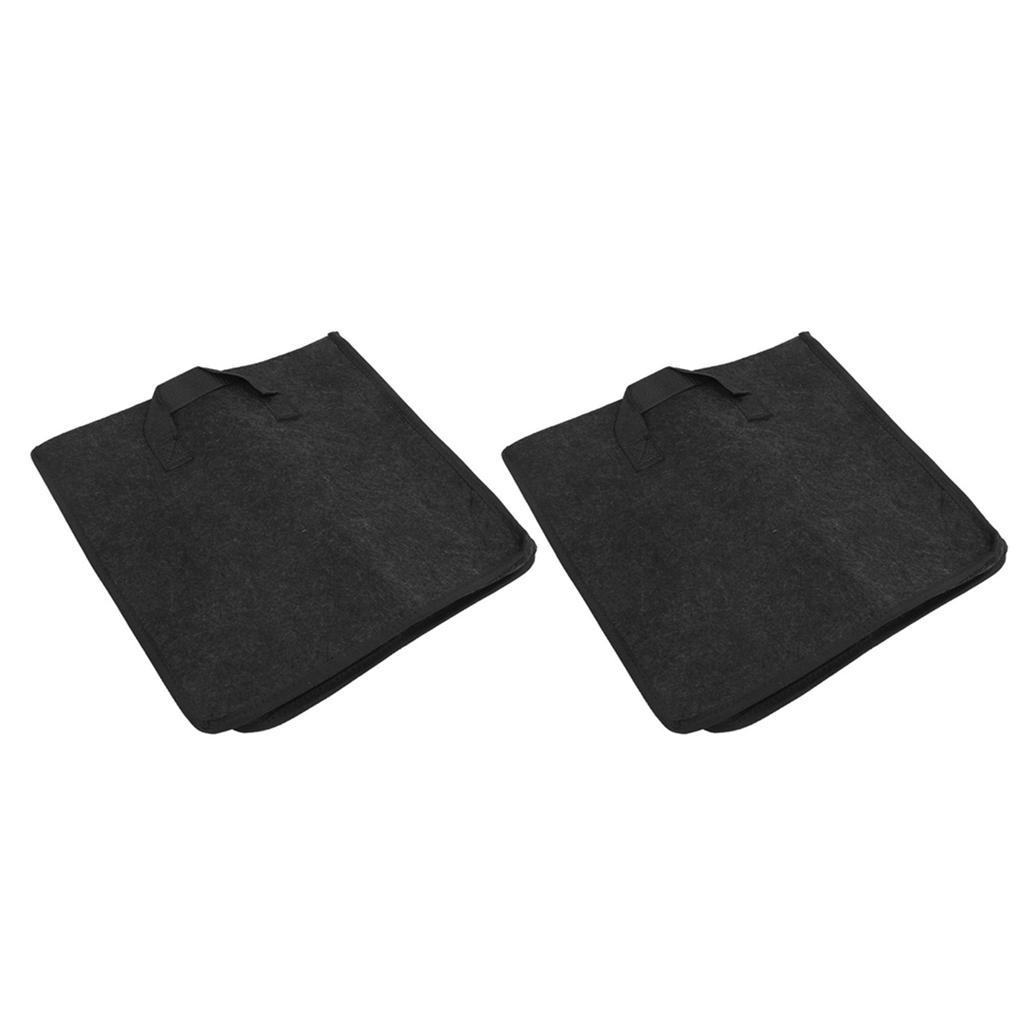 2PCS Plant Grow Bags Felt Vegetable Growing Pots with Handles Flower Planting Bed25Gallon