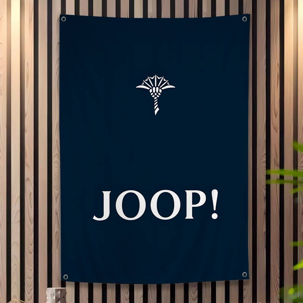 JJoops Logo Anime Chart Flag For Living Room Home Dorm Decor Art Home Decor Banner