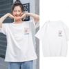 Cotton Short-sleeved T-shirt Women's Loose Original Style New Letter Printing Student T-shirt Ins Women's Fashion