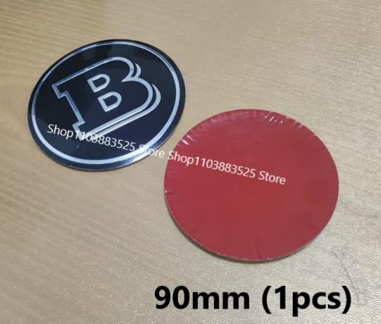 52/58/73/80/90mm Steering Wheel Center Logo Modify Parts for BRABUS Smart S C E CLA GLA W464 G63 G65 G350 W213 W204 W205