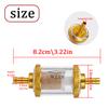 Universal Aluminum Alloy Sheel Copper Core Oil Filter Fit Diesel Heating Oil Filter Element For ATV Bike Scooter Copper Parts