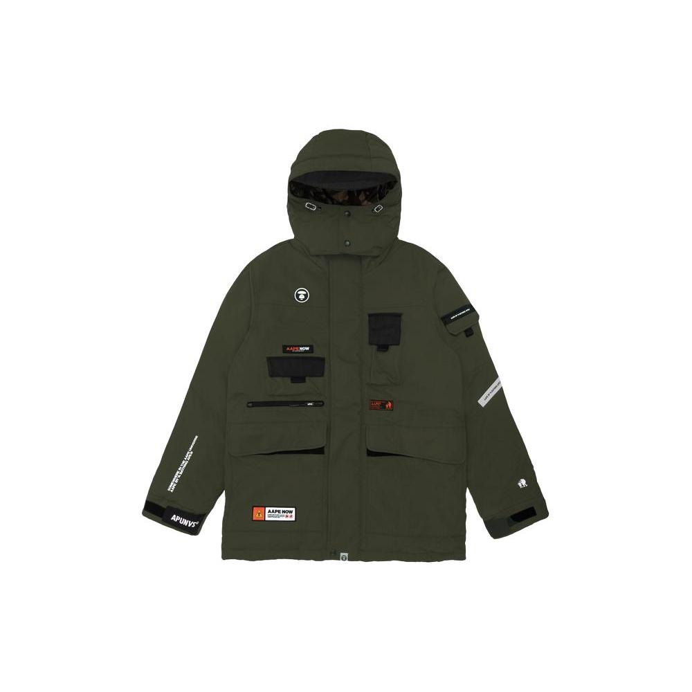 Aape Down Jackets Men's Hooded Moderate Other AAPDNM7301XXD