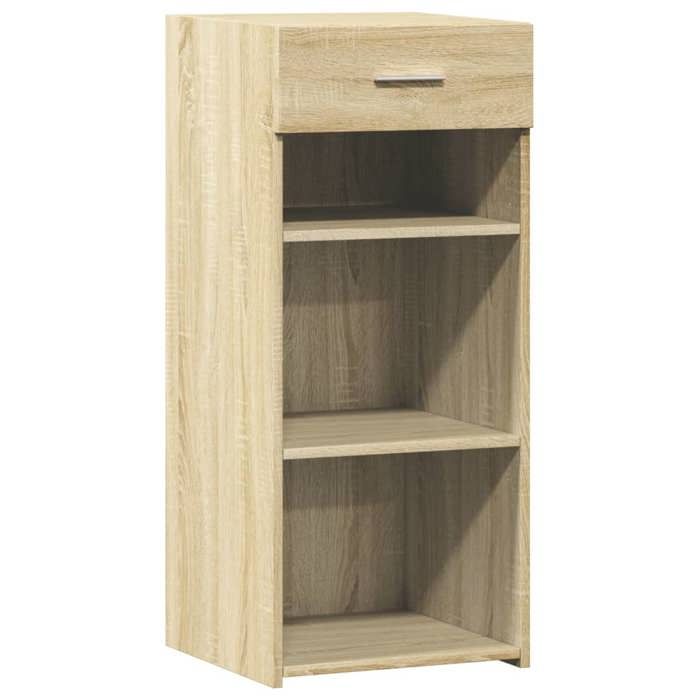 VidaXL Buffet Sonoma Oak 40x42.5x93 Cm Engineered Wood, Cabinet, Sideboard, Storage Cabinet, Cupboard, 846315
