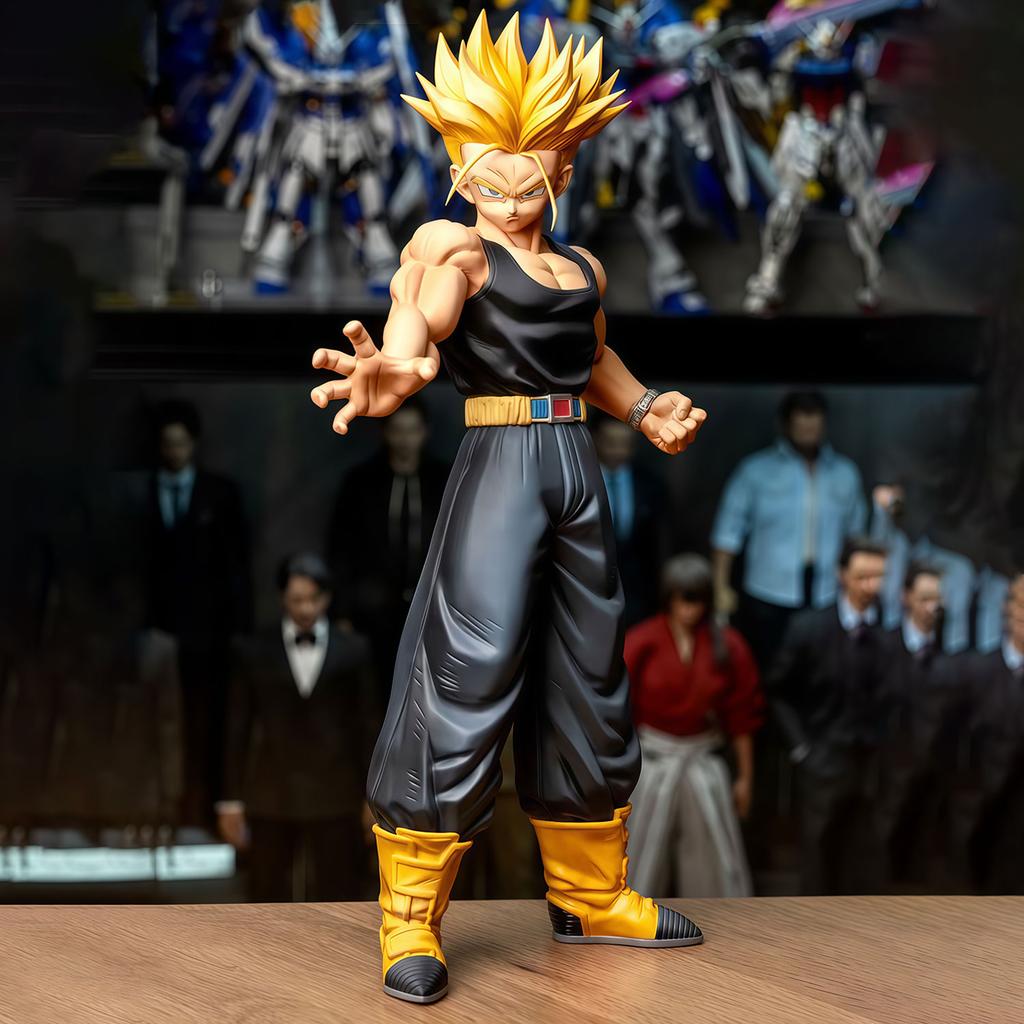 30Cm  Trunks Figure Super Saiyan Trunks Anime Figures Statue Collection Desk Decor Models Kid Birthday Gifts Toys