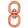 Outdoor Ascend Climbing Key Hooks C Rotating Ring Security Master Lock Professional Carabiner