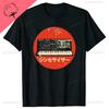 Vintage VU Meter Sound Engineer Analog Electronic O-Neck Cotton T Shirt Men Audio Engineer Recording Studio Funny Tshits Men Top