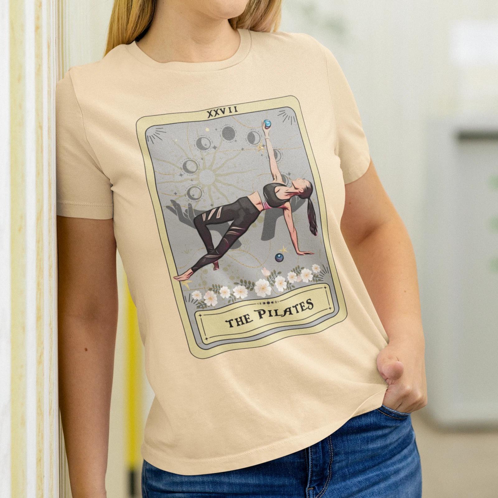 The Pilates Tarot Card Shirt, Pilates Poses XL