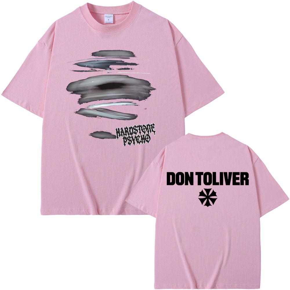 Best Famous Rapper Don Toliver Hardstone Psycho Album Vintage Graphic T Shirt Unisex Hip Hop Oversized T-shirt Unisex's Fashion Tshirt