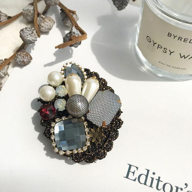 

Знаменитая роскошная жемчужная брошь, ювелирные изделия, цветы, значки на лацкан, жемчужные броши, банты, тканевые украшения для женщин