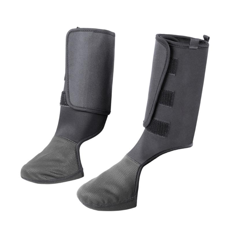 1 Pair Thermals Ankle Protectors for Motorcycle Electric Bike and Scooter Use Offering Wind Protections In Cold Winter
