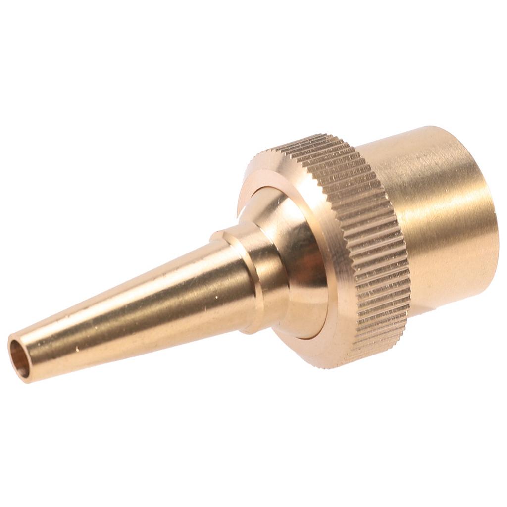 A84X-40Pcs 1/2 Inch DN15 Brass Jet Straight Adjustable Fountain Water Spray Nozzles Pool Nozzles Garden Landscape Decoration