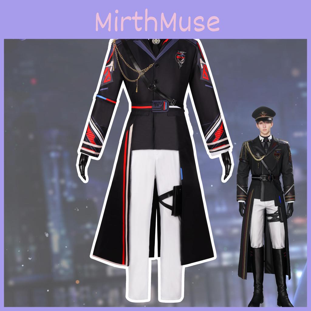 Deepspace And Love Caleb Cosplay Uniform Set Anime Role Play Game Costume