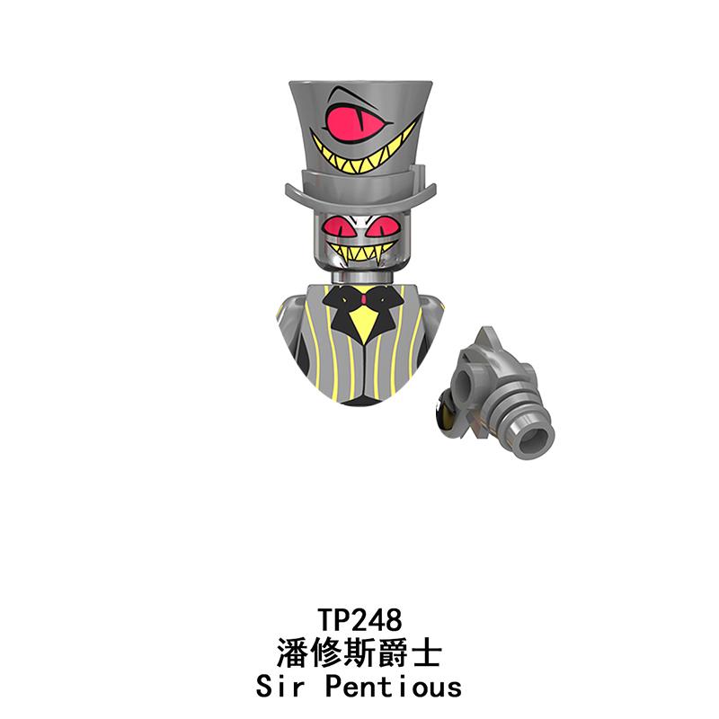 Back To The Future Bricks Gift Hazbin Hotel For Halloween Christmas Minifigures Building Blocks Mini Action Figures For Children