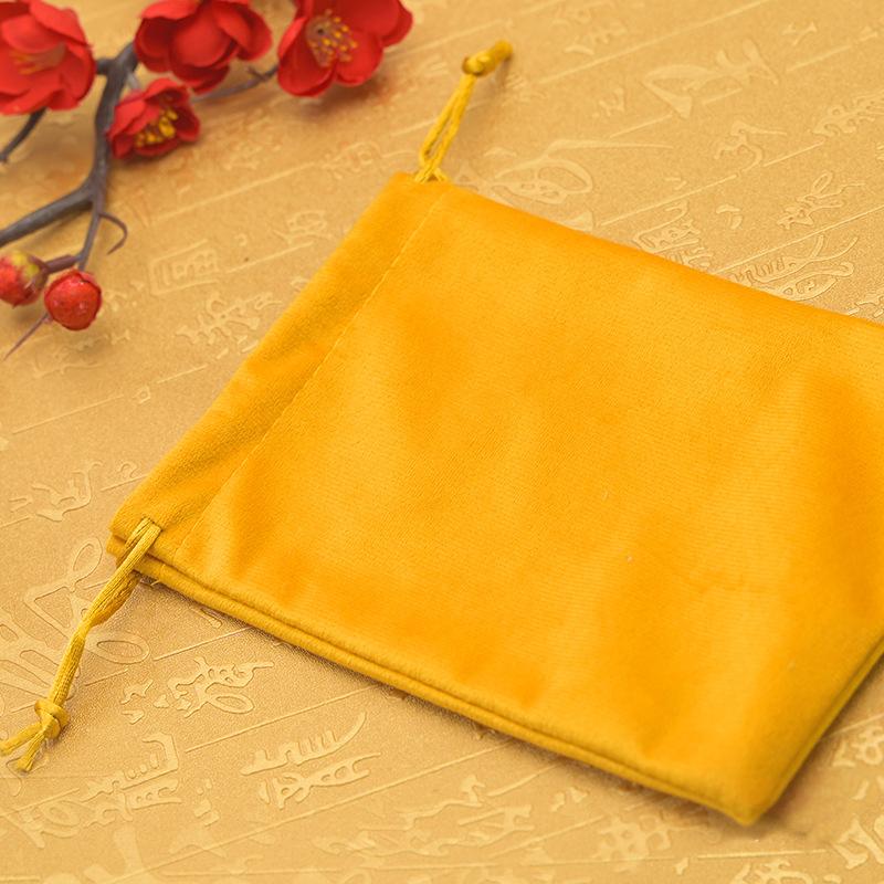 Thickened Velvet Drawstring Bag, Velvet Cloth Bag Super Soft Drawstring Bag Jewelry Packaging Bag