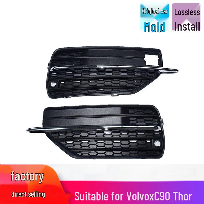 

Рамка противотуманной фары Thor с электролитическим покрытием и сетчатой решеткой для Volvo XC90 Right Side