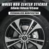 Hub Caps 4Pcs 56mm 60mm 65mm Car Wheel Center Hub Cap Stickers For Renault Austral Kadjar Megane Captur Arkana Dacia Logo Rim Co