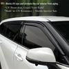 Compatible with Volkswagen Sharan 7M 1995-2009: Enhanced Rain and Sun Visors for Side Windows