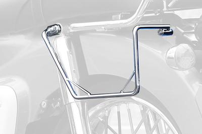 Kijima Bike Parts Seitentaschenhalterung Stahl Super Cub Linke Seite Verchromt Cub/Cross ('18-) 210-4932