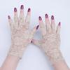 1 Pair Women Half Finger Sun Protection Gloves Fingerless Lace Wedding Decoration Gloves Fingerless Style