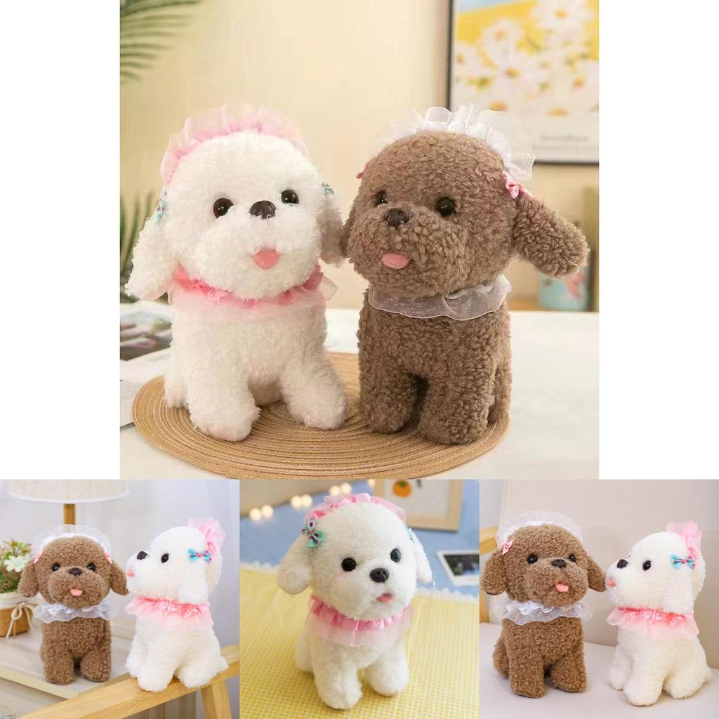 Ultra Cute Adorable Dog Plush Toy Realistic Pet Puppy Doll Children Gift For Girls