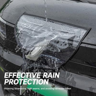 Universal Car Charging Rain Cover Outdoor Electric Car Accessories Charging Gun Waterproof Auto Cover Snow Rain Protection Tools