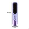 Straightening Brush 4 Adjustable Temp Heated Quickly Hair Straightener