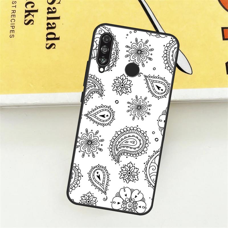 Bandana Seamless Pattern Cover For Huawei Nova 5T 9 10 SE 11i 8i 7i 3i Y61 Y91 Y60 Y70 Y90 P20 P40 Lite P30 Pro Case