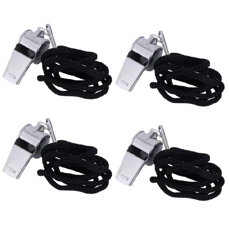 

Camping Survival Emergency Lifesaving Whistle with Lanyard Set Sports Whistle 1