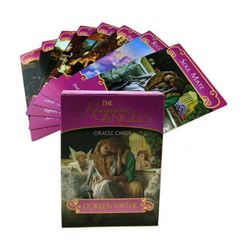 The Angels Romance Oracle Cards Tarot Board Game Toys Family Gathering Props