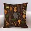 African Style Pattern Cushion Cover For Sofa Pillow Case Cover Seat Car Throw Pillowcase 45X45Cm For Home Decorative 001