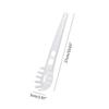 Noodle Spaghetti-Ladle Slot Spoon Food Grade Plastic Colander Kitchen Gadget Gift for Cooking Lover Easy Use Clean Tool