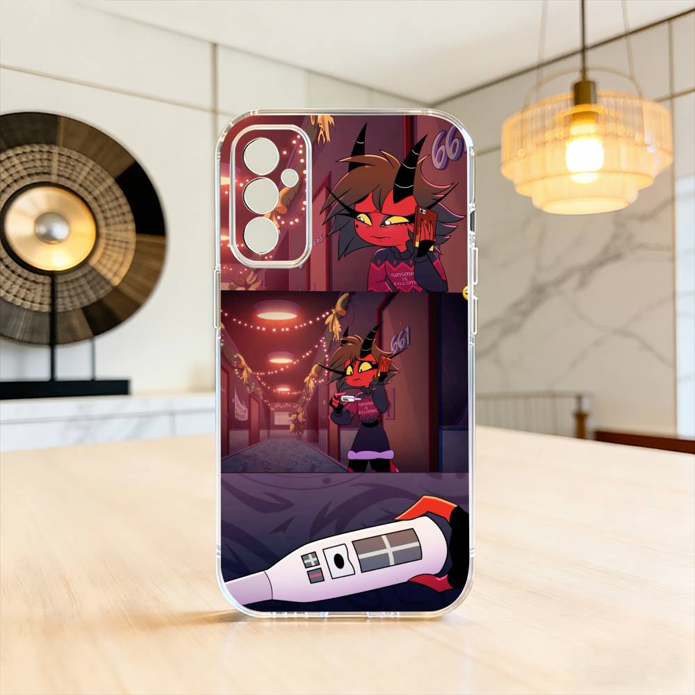 H-Helluva Boss M-Millie  Phone Case Transparent Silicone Soft For SamsungA10,12,20,21S,30,31,40,50,51,52,70,71