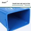 Ansell Plastic Rectangular Trash Can